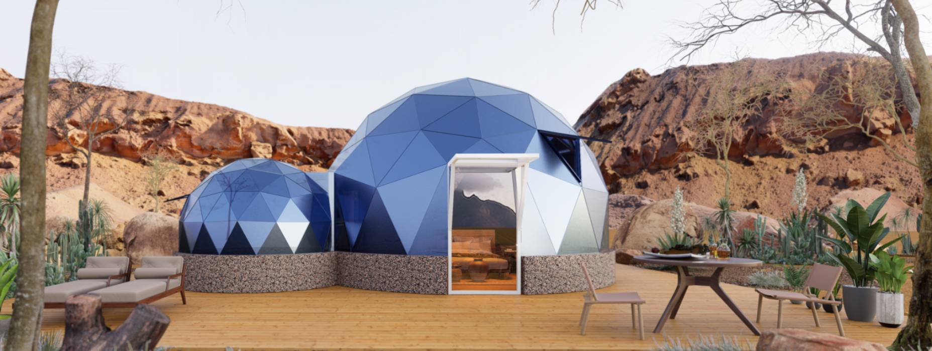 洛隆县球形智能光伏玻璃星空房